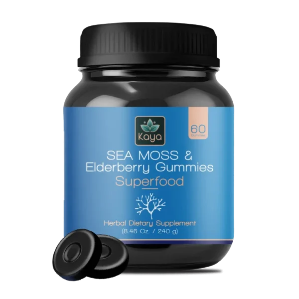 Sea Moss & Elderberry Gummies